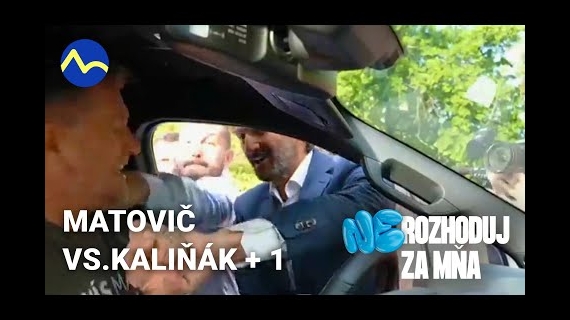 Matovič sa pobil s Kaliňákom